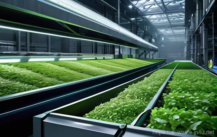 폐기물처리 실습과 현장 체험기 - **Prompt:** A vibrant, sunlit modern kitchen in an Arab home, reflecting local design elements. A di...